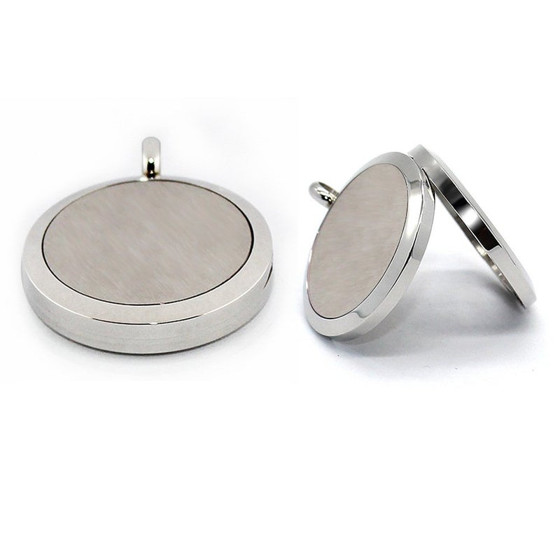 GFONDINGD Aromatherapy Essential Oil Diffuser Necklace Stainless Steel lnspirational Locket Pendantï¼ˆSunflowerï¼‰ - Image 2